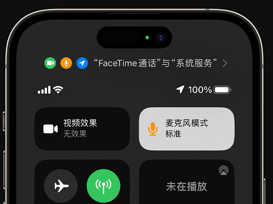 盖州苹果授权维修网点分享iPhone在通话时让你的声音更清晰 