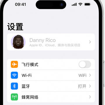 盖州appleID维修服务iPhone设置中Apple ID显示为灰色无法使用 