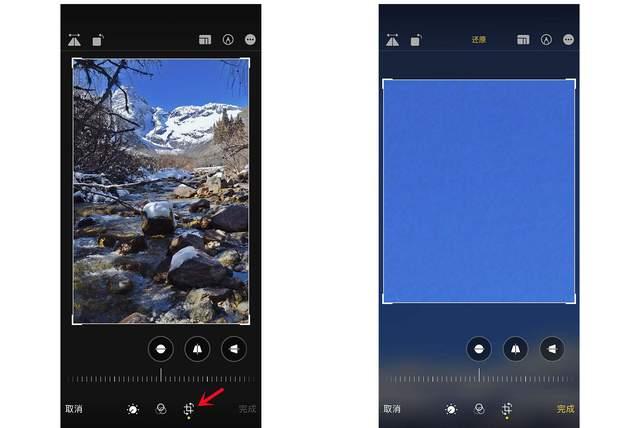 盖州苹果手机维修分享iPhone手机如何使用裁剪功能隐藏照片 