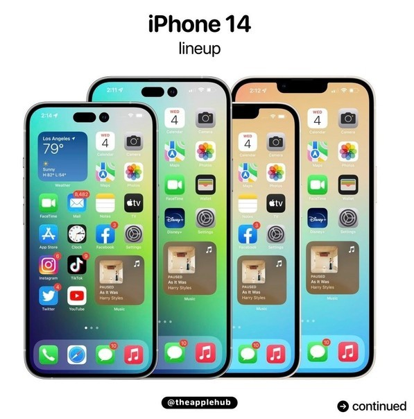 盖州苹果14维修分享iPhone 14全家福 