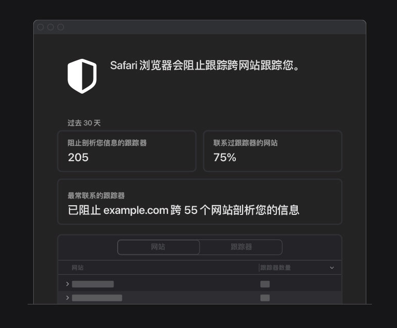 盖州苹果手机维修分享如何在 Safari 浏览器中查看和打开隐私报告 